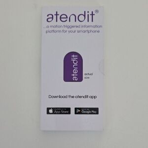 Atendit Sensor Re –Personal Assistant with Free App Motion Triggered System NEW